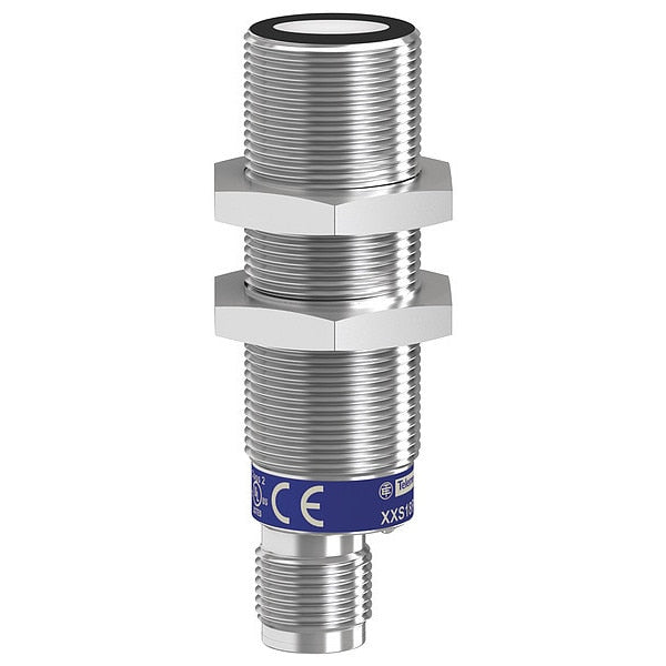 Cylindrical Ultrasonic Sensor, 18mm dia.