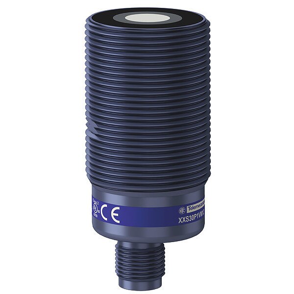 Cylindrical Ultrasonic Sensor, PBT Case