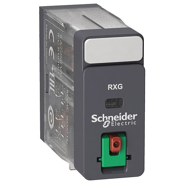Relay, 48V AC Coil Volts, Square, 8 Pin, DPDT