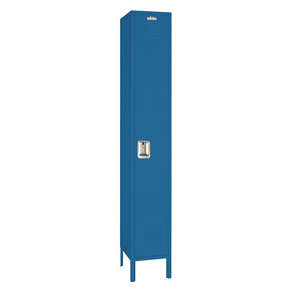 Wardrobe Locker, (1) Tier, (1) Wide, Steel, 15 in W, 18 in D, 78 in H