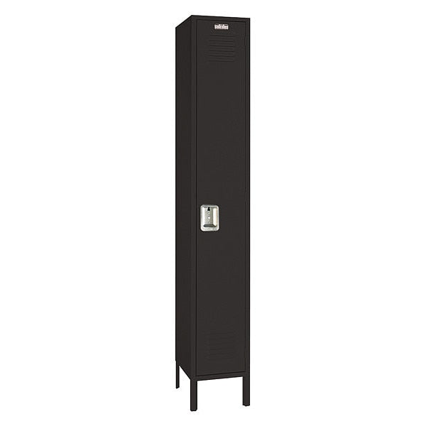 Wardrobe Locker, (1) Tier, (1) Wide, Steel, Powder Coated Finish, 12 in W, 18 in D, 66 in H