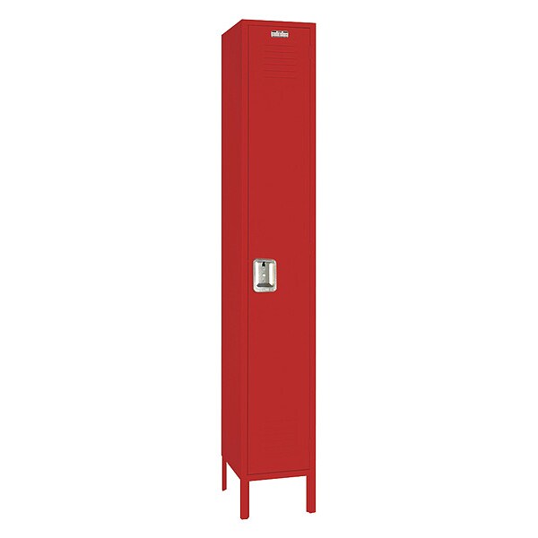 Wardrobe Locker, (1) Tier, (1) Wide, Steel, Powder Coated Finish, 12 in W, 12 in D, 66 in H