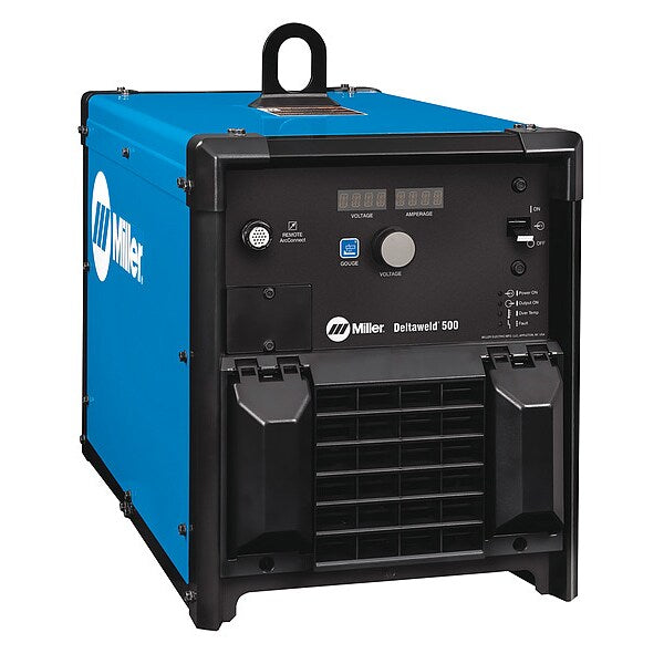 MIG Welder, Deltaweld(R) 500, 3, 208/230/460V AC, 30 to 650A DC, 100 %