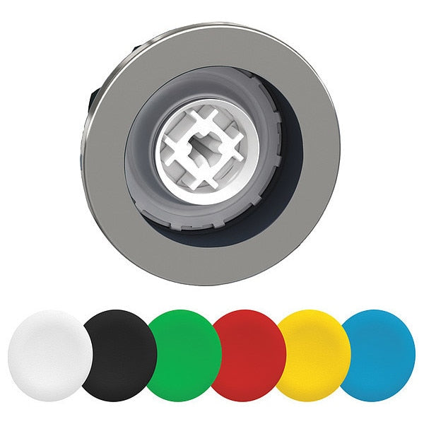 Pushbutton Head, Metal, 30mm