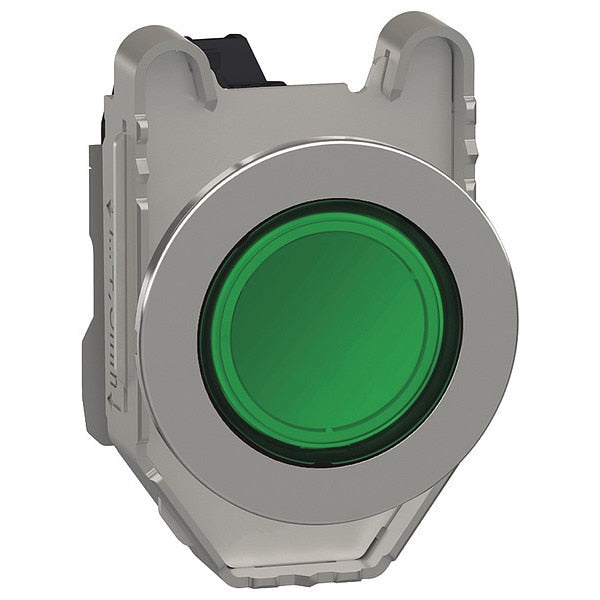 Pilot Light, 230 to 240VAC, Green, LED Lamp