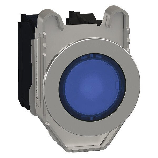 Push Button, 30 mm, 1NO/1NC, Blue