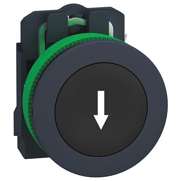 Push Button, 30 mm, 1NO, Black