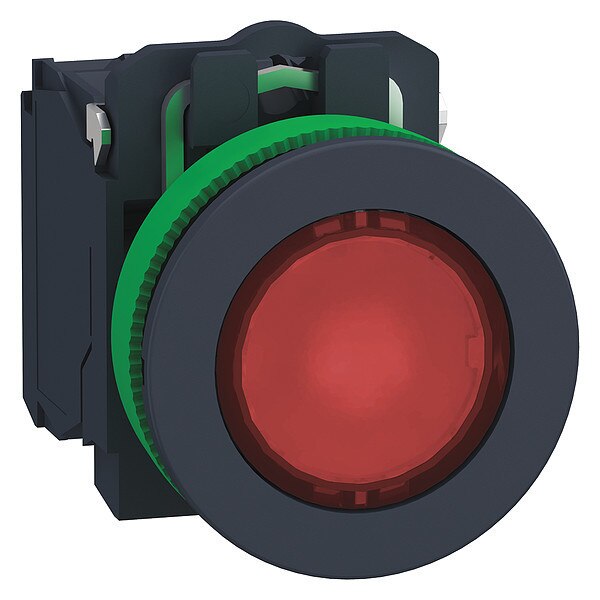 Push Button, 30 mm, 1NO/1NC, Red