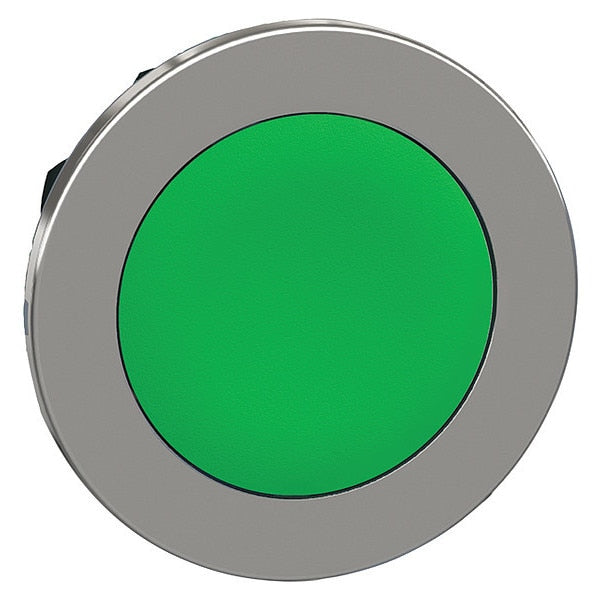 Pushbutton Head, 30 mm, Green