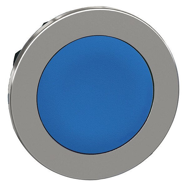 Pushbutton Head, 30 mm, Blue