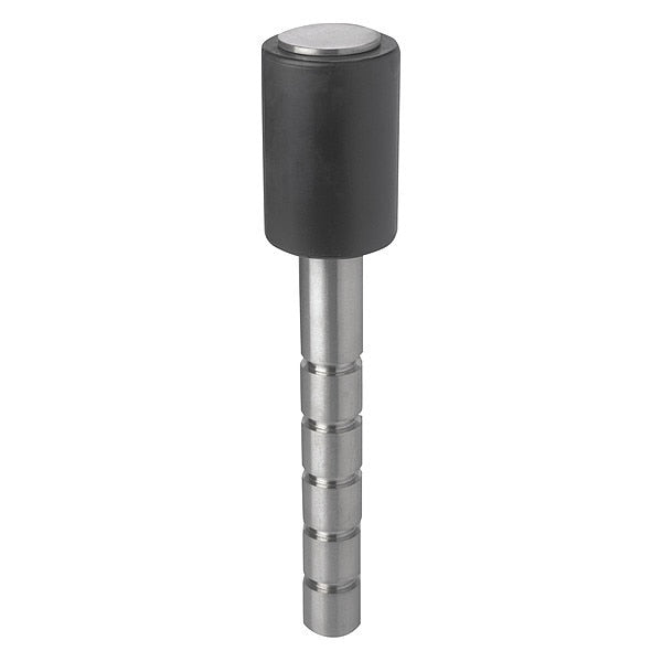 Door Stop, Floor Mount, Black, 2