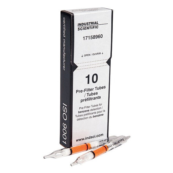 Detector Tube, Detects Benzene, PK10