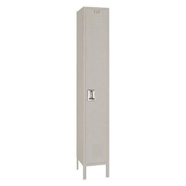 Wardrobe Locker, (1) Tier, (1) Wide, Steel, Powder Coated Finish, 12 in W, 18 in D, 78 in H