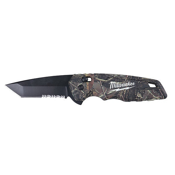 FASTBACK Camo Spring Assisted Folding Knife