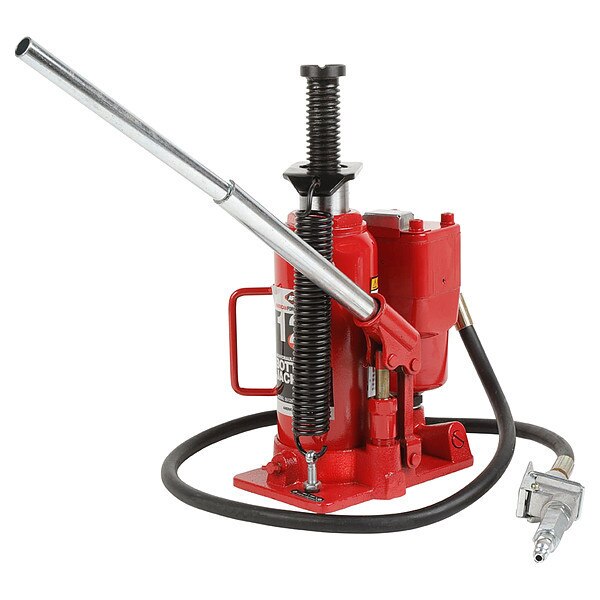 Bottle Jack, 12 ton, Max Lift 19 3/4