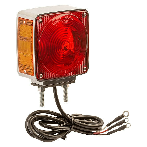 Two-Stud Chrome Lamp with Pigtail