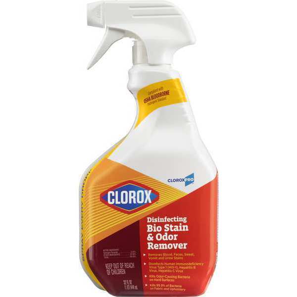 Disinfecting, Stain and Odor Remover, Trigger Spray Bottle, Lemon Floral