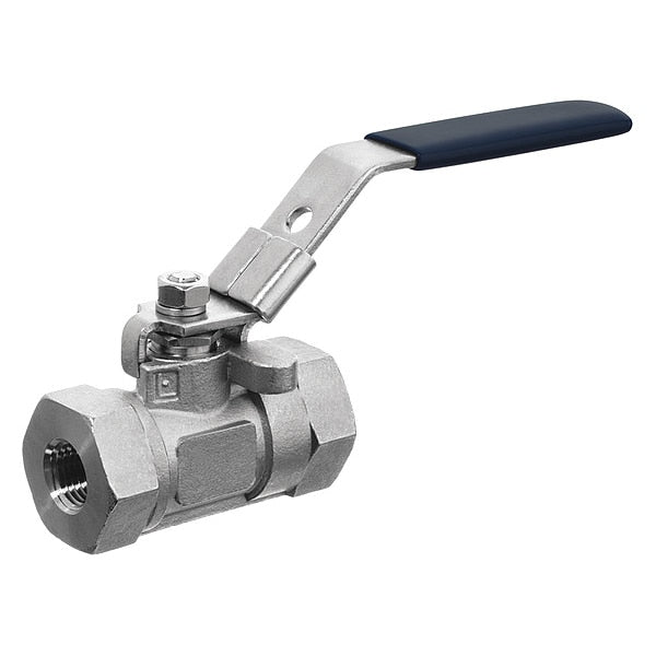 Ball Valve, 304 SS, 1-Way Body Style