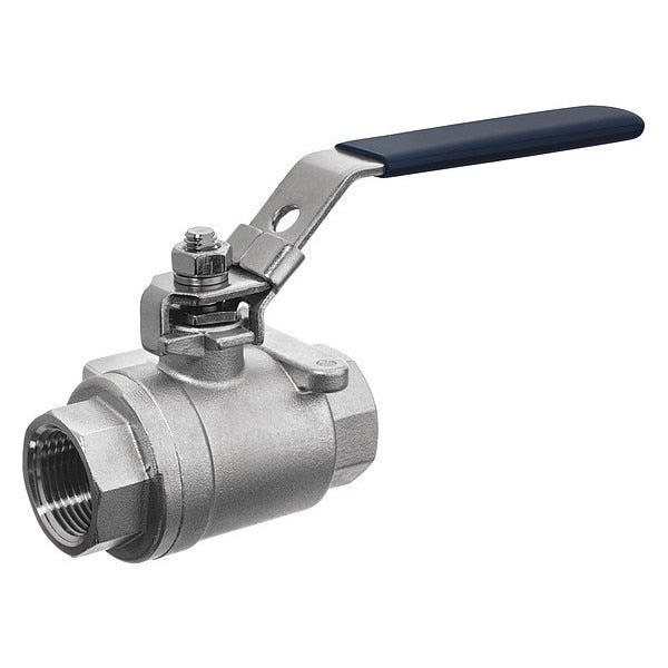 Ball Valve, 304 SS, 2-Way Body Style