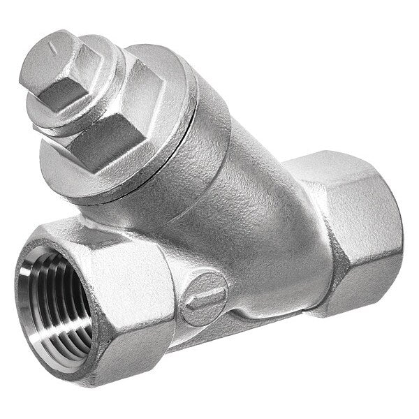 Combination Strainer/Ball Valve, FNPT