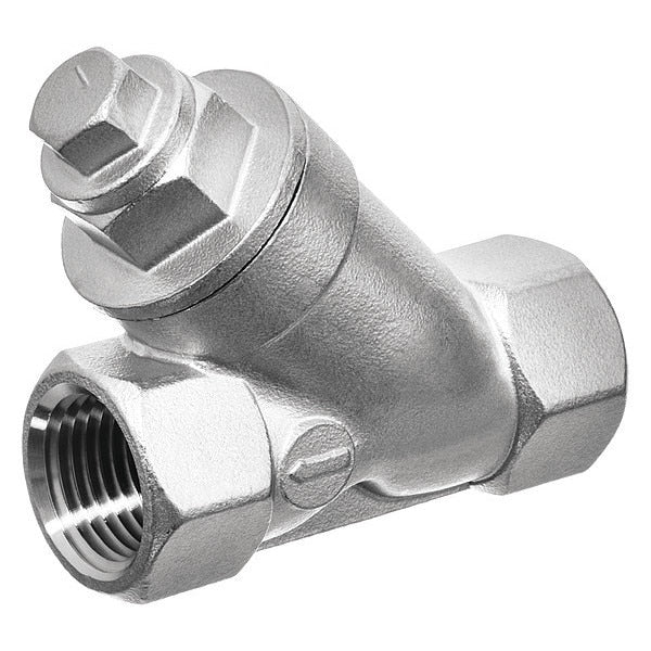 Combination Strainer/Ball Valve, FNPT