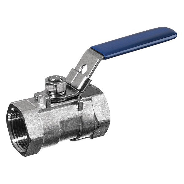 Ball Valve, 304 Stainless Steel, Straight