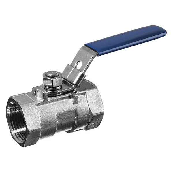 Ball Valve, 304 Stainless Steel, Straight