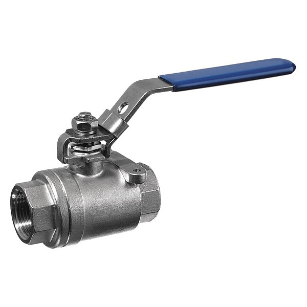 Ball Valve, 304 Stainless Steel, Straight