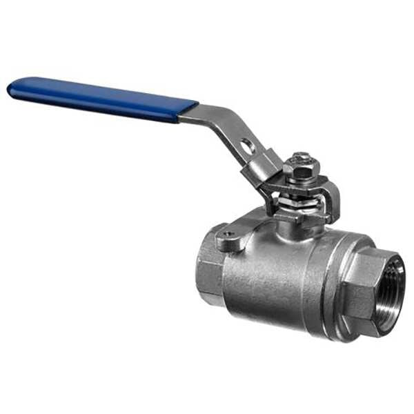 Mini Ball Valve, 316 SS, 2-Way Body Style