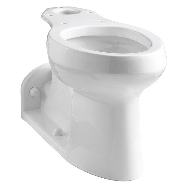 Toilet Bowl, Wall Mount, Flush 1.0 gal.
