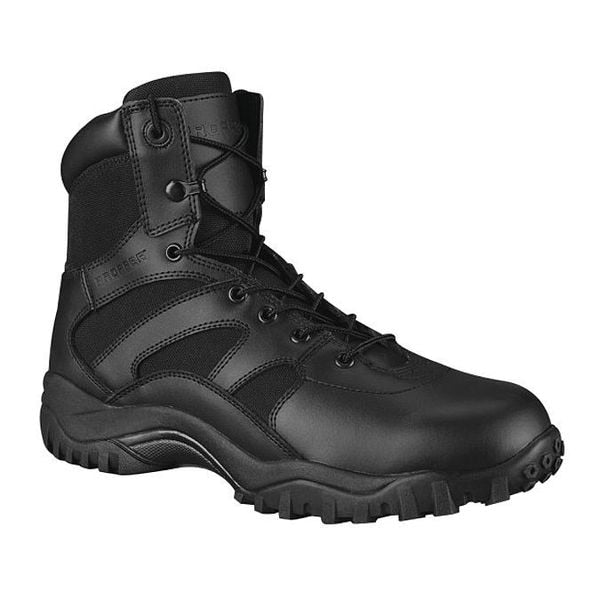 Boots, 7-1/2, EE, Black, Plain, Unisex, PR