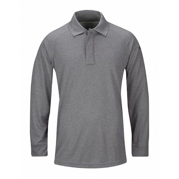 Tactical Polo, XL, Heather Gray