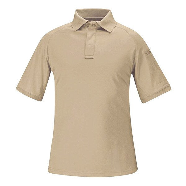 Tactical Polo, L, Silver Tan