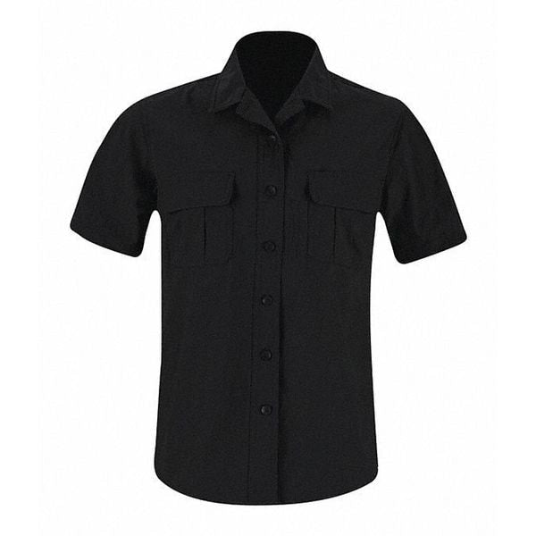 Short Sleeve Shirt, 2XL, Black