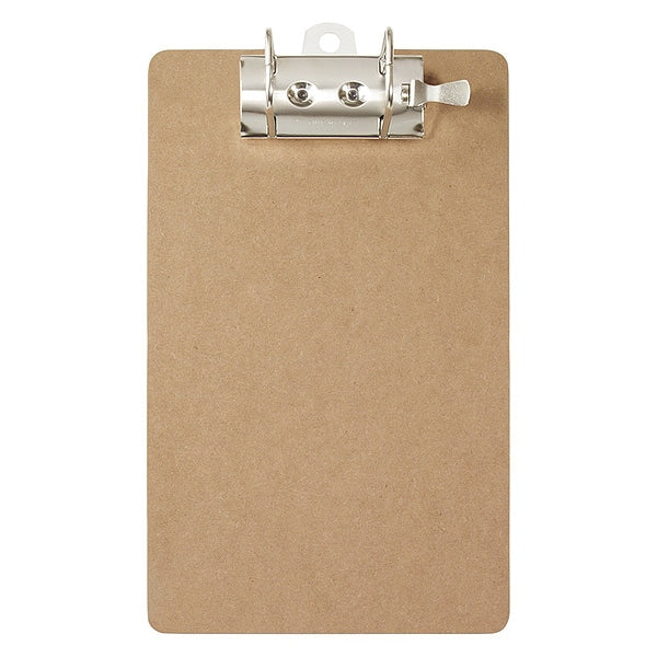 Ring Binder Clipboard, Letter File Sz, Brn