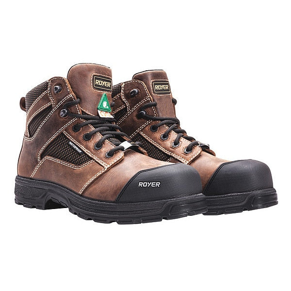 6-Inch Work Boot, M, 10 1/2, Brown, PR