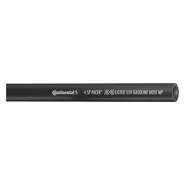 Gasoline Hose, 50 psi, Black, 17 ft. L