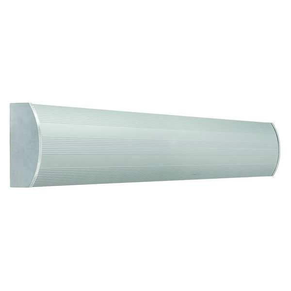 LED Surface Mount Fixture, 4 ft L, 38W