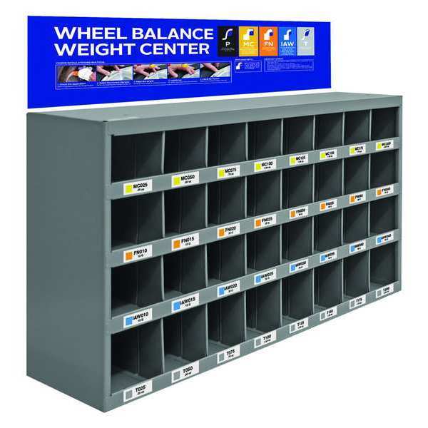 Wheel Weight Rack, Steel
