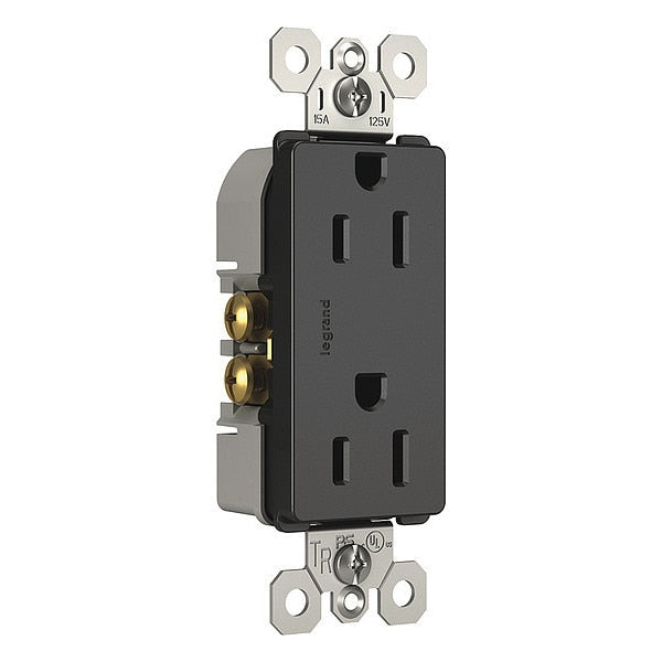Receptacle, Straight Blade, 15A, NEMA 5-15R