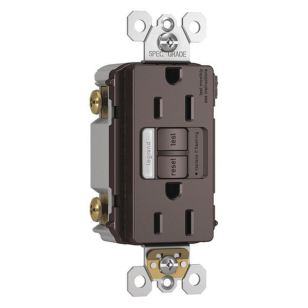 Power Inlet, 15A, 125VAC, Receptacle GFCI
