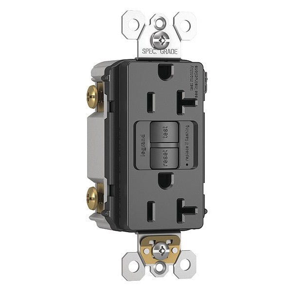 Power Inlet, 20A, 125VAC, Receptacle GFCI
