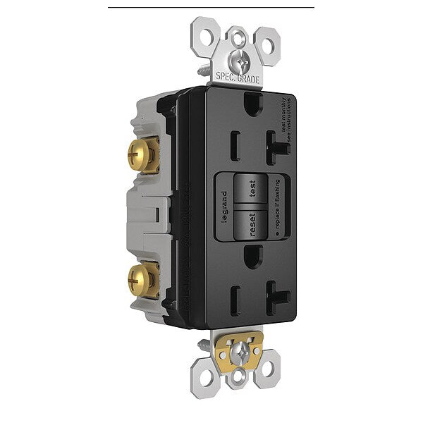 Power Inlet, 20A, 125VAC, Receptacle GFCI