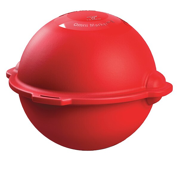 Marker Ball, Polyethylene, Red