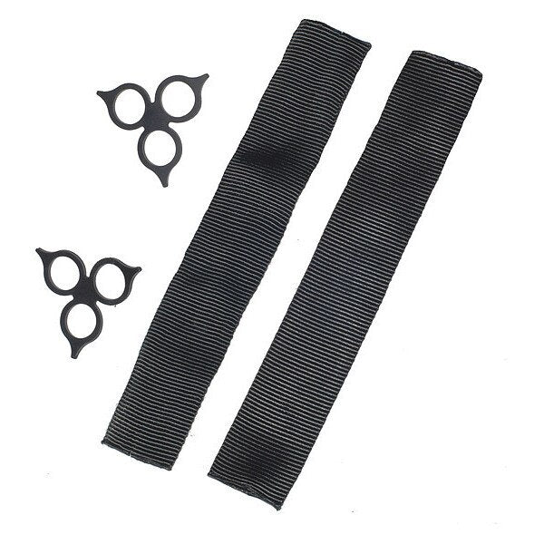 Synthetic Shackle Kit, PK2, Pin Type: Fixed