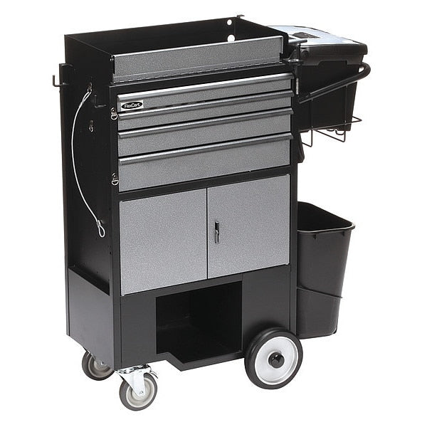 Black, Light Duty, Tool Utility Cart