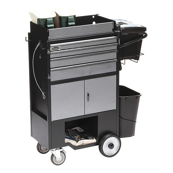 Black, Light Duty, Tool Utility Cart