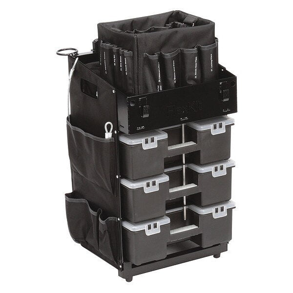 Black, Light Duty, Tool Utility Cart