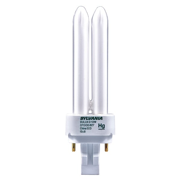 Plug-In CFL Bulb, 18W, 1150 lm, 4100K