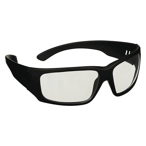 Polarized Safety Glasses, Wraparound I/O Gray Polycarbonate Lens, Anti-Fog, Scratch-Resistant